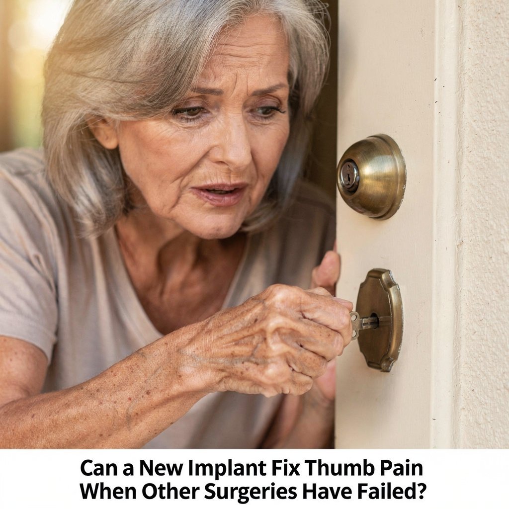 Can a New Implant Fix Thumb Pain When Other Surgeries Have Failed?