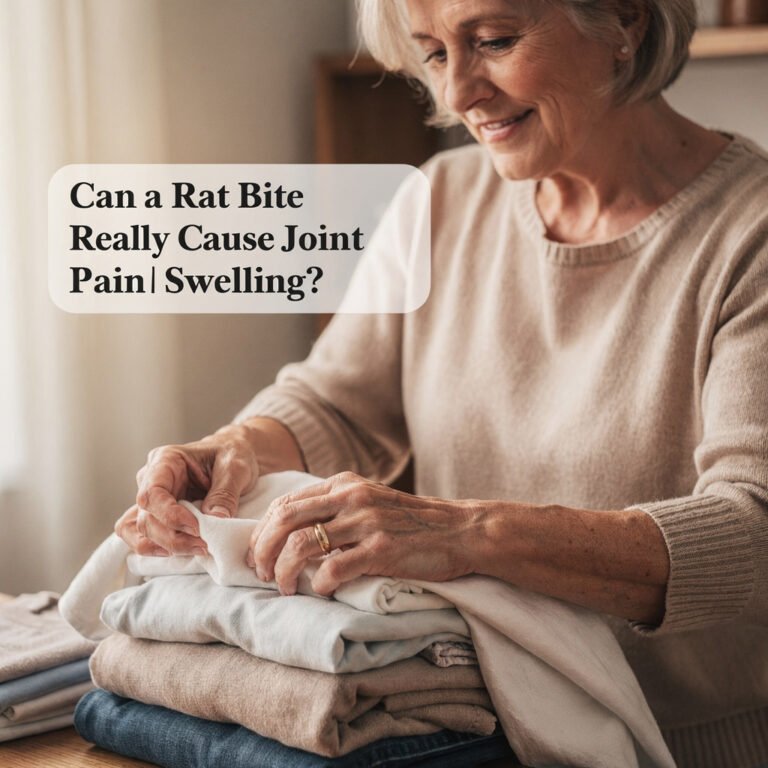 Can a Rat Bite Really Cause Joint Pain and Swelling?