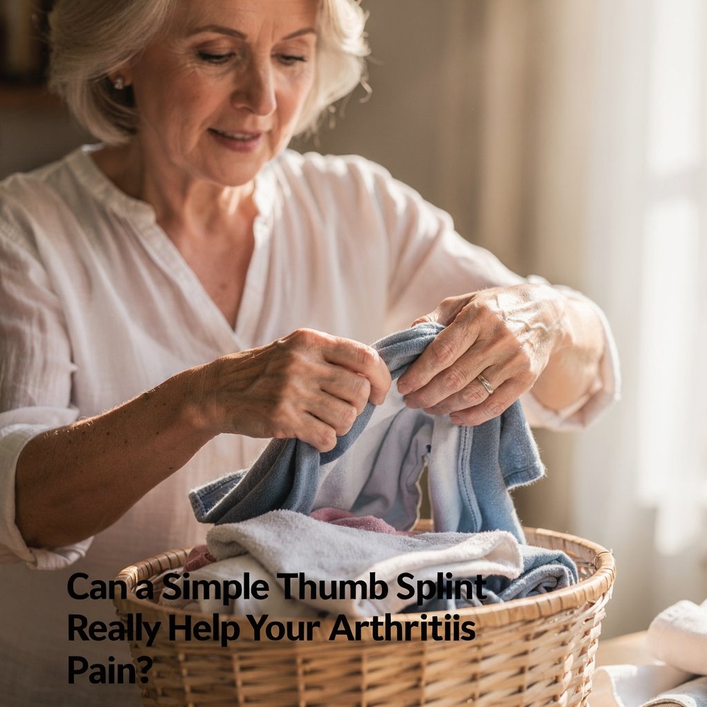 can a simple thumb splint really help your arthrit