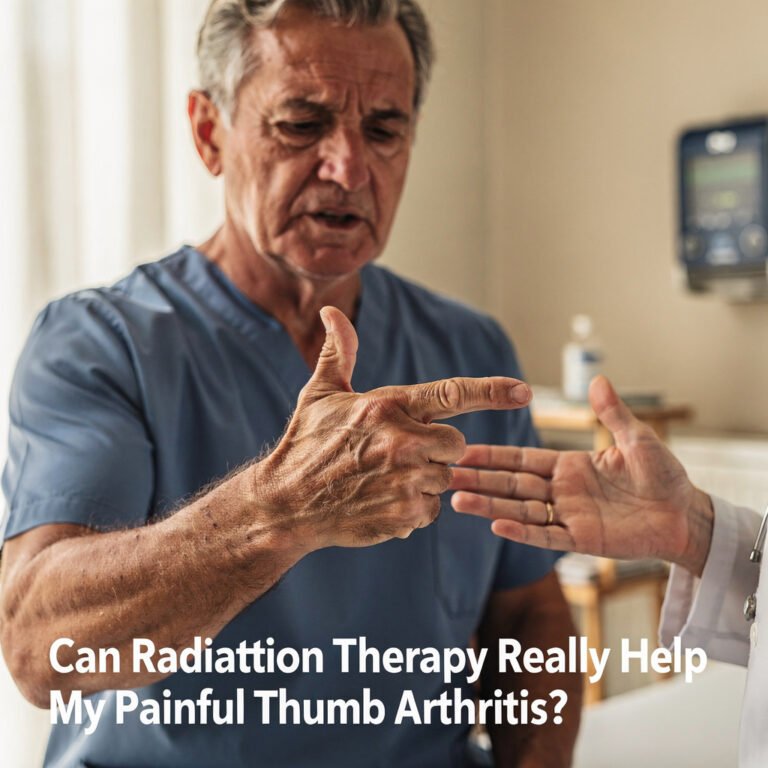 Can Radiation Therapy Really Help My Painful Thumb Arthritis?