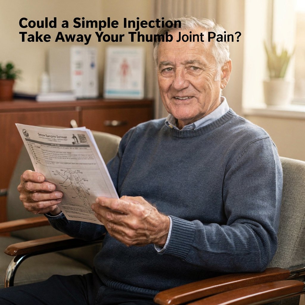 Could a Simple Injection Take Away Your Thumb Joint Pain?