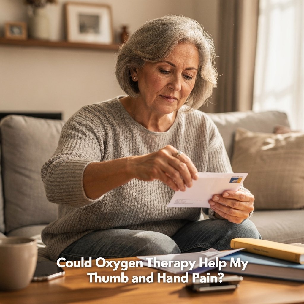 could oxygen therapy help my thumb and hand pain