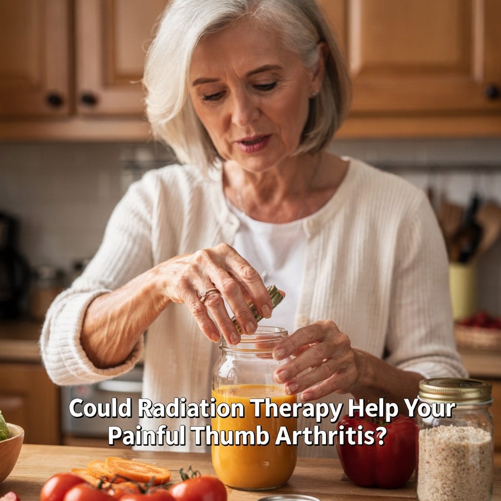 Could Radiation Therapy Help Your Painful Thumb Arthritis?