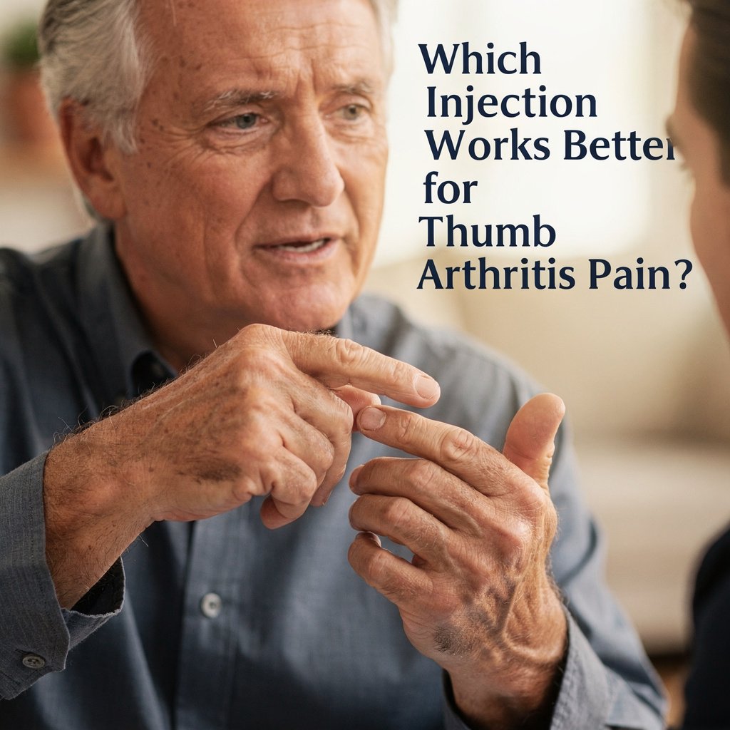Which Injection Works Better for Thumb Arthritis Pain?