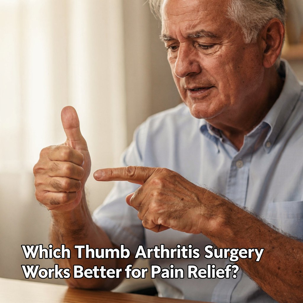 which thumb arthritis surgery works better for pai