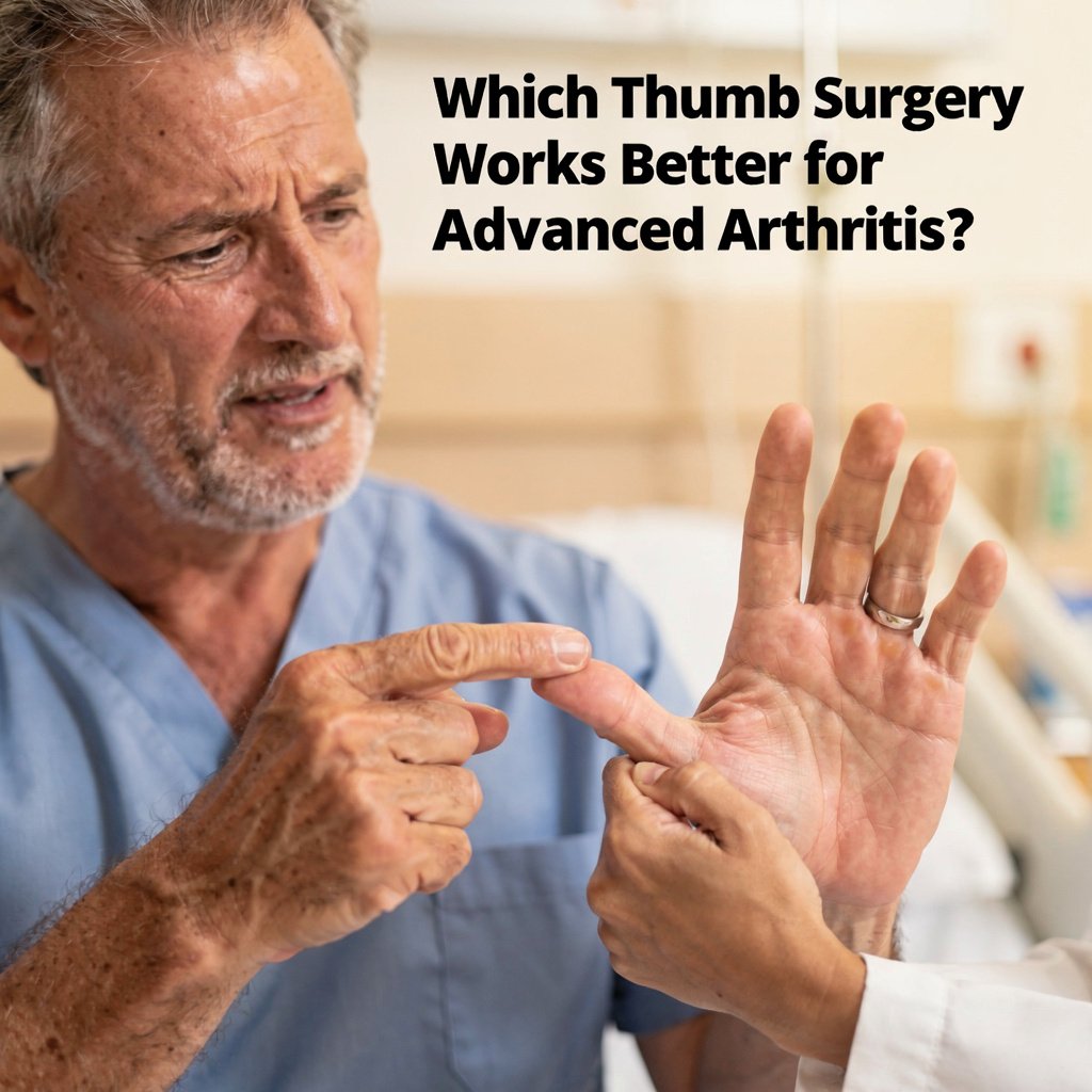 which thumb surgery works better for advanced arth