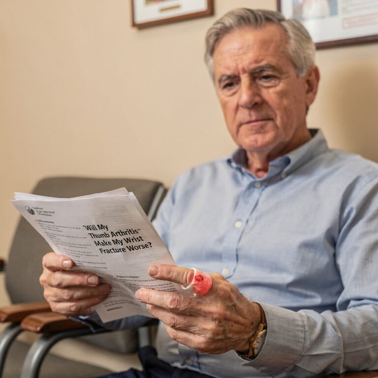 Will My Thumb Arthritis Make My Wrist Fracture Worse?
